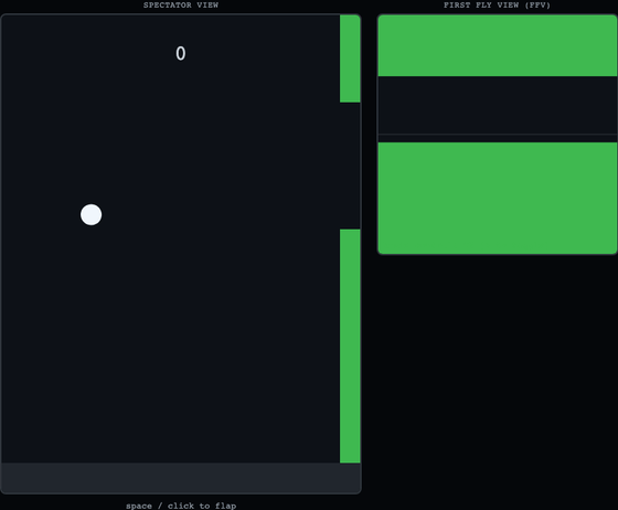 Brain-controlled Flappy Bird: a short but real closed-loop run